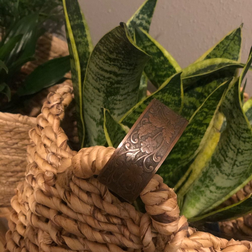 Detailed Copper Cuff!